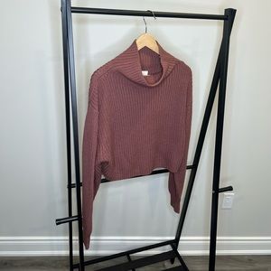 Wilfred Cropped Sweater from Aritzia Size Small